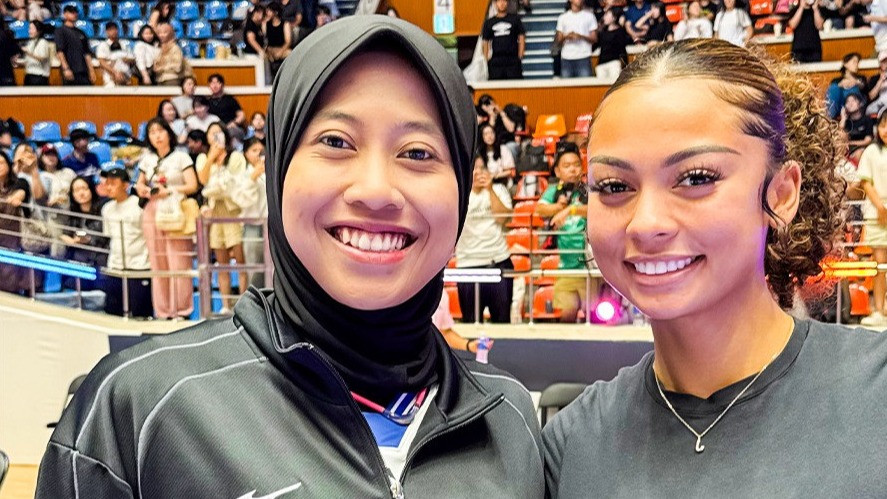 Dua pemain asing Hyundai Hillstate, Megawati Hangestri dan Jordan Wilson