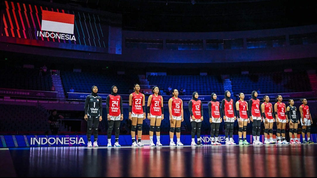 Timnas Voli Putri Indonesia di AVC Women s Continental 2026