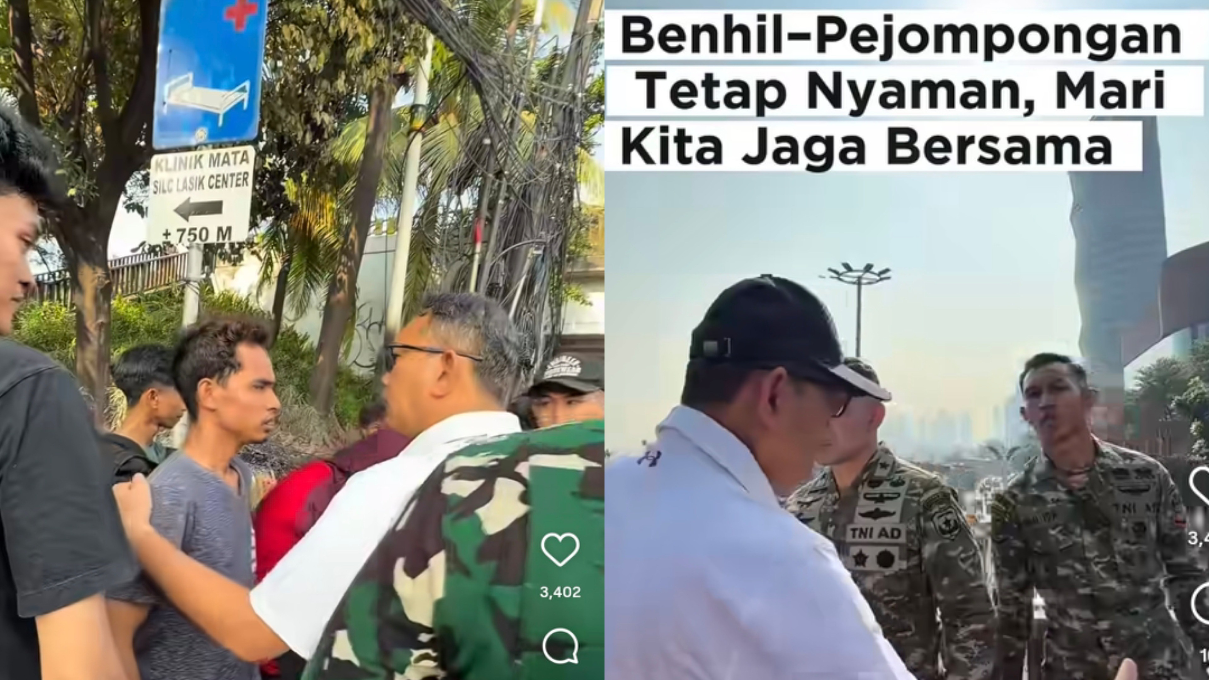 Viral Video Walikota Jakarta Pusat Turun ke Lokasi Demo