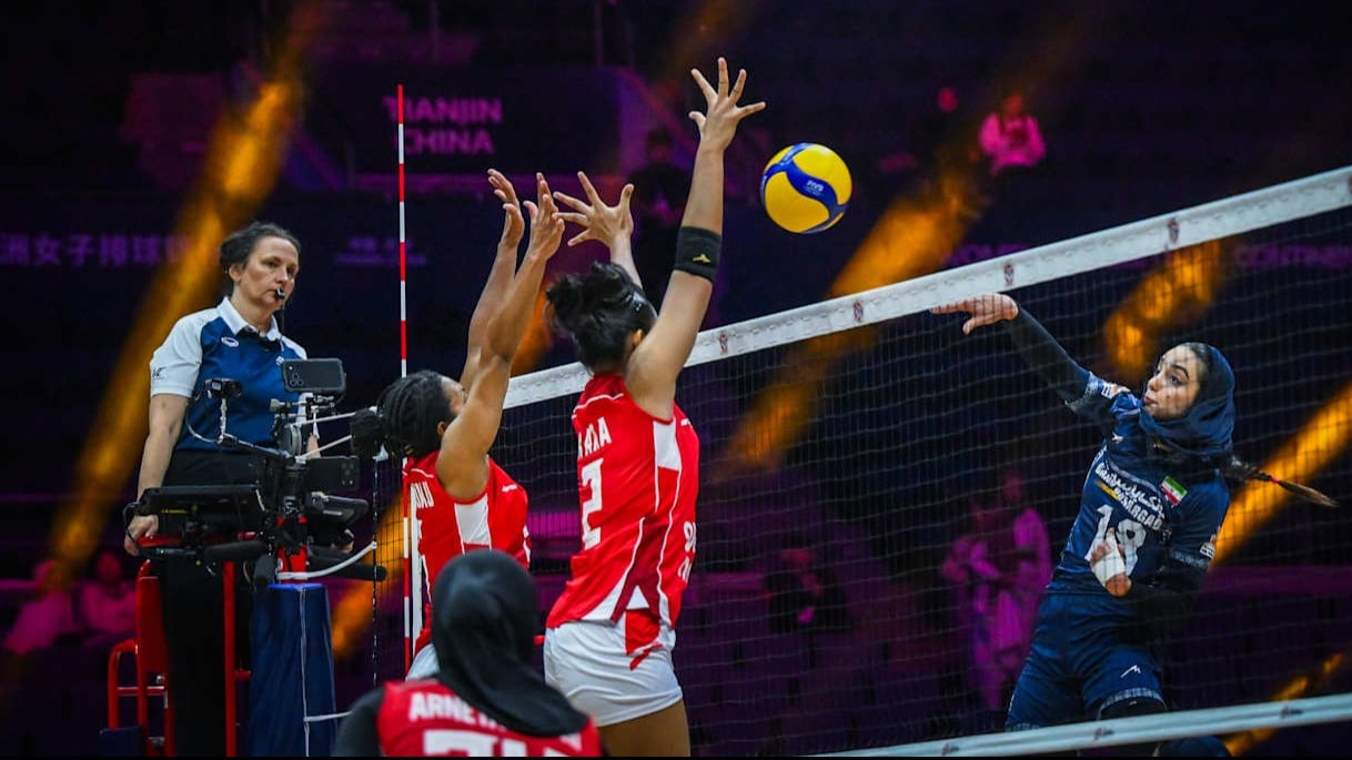 Timnas Voli Putri Indonesia vs Iran di AVC Women s Continental 2026