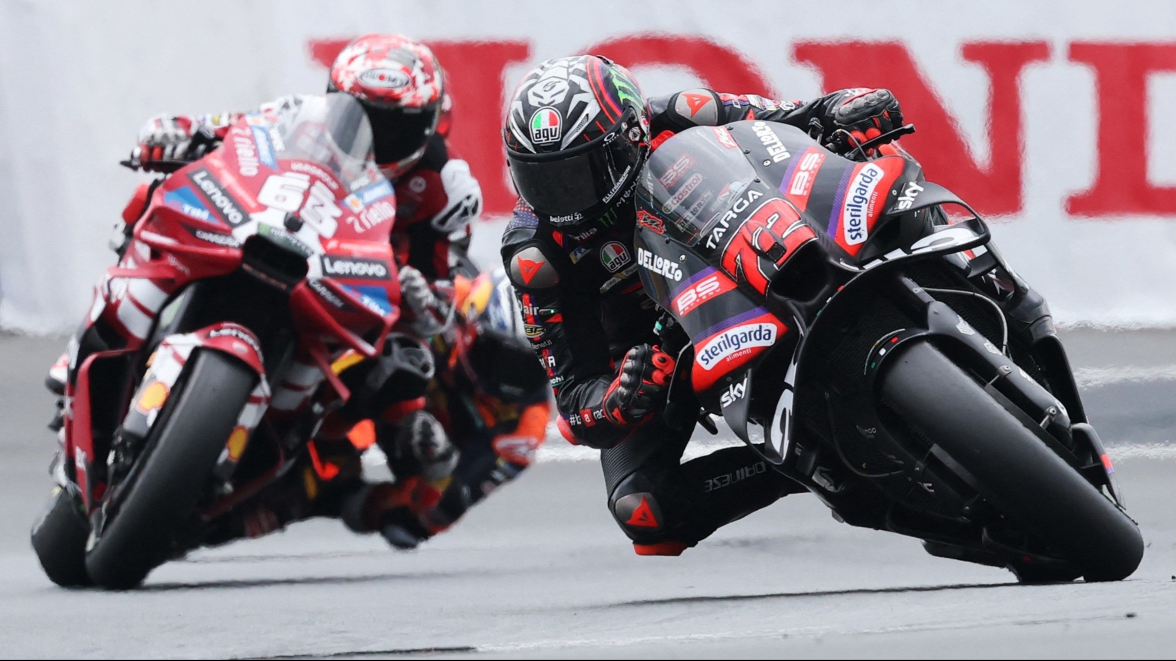 Duel Francesco Bagnaia dan Marco Bezzecchi di MotoGP 2026