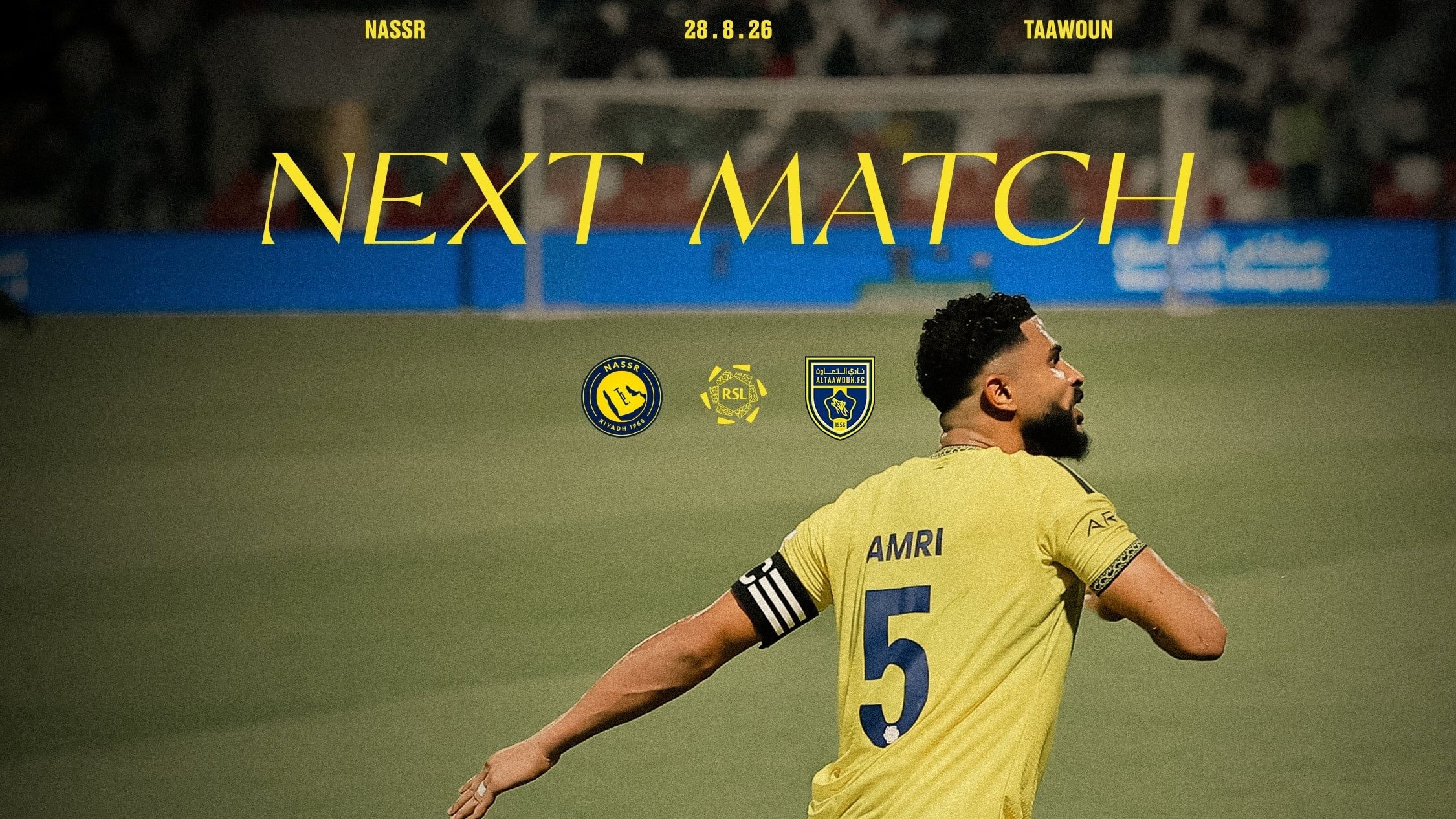 Jadwal laga Al Nassr vs Al Taawon di Liga Pro Saudi 2026/2027, Sabtu (29/8/2026) pukul 01.00 WIB.