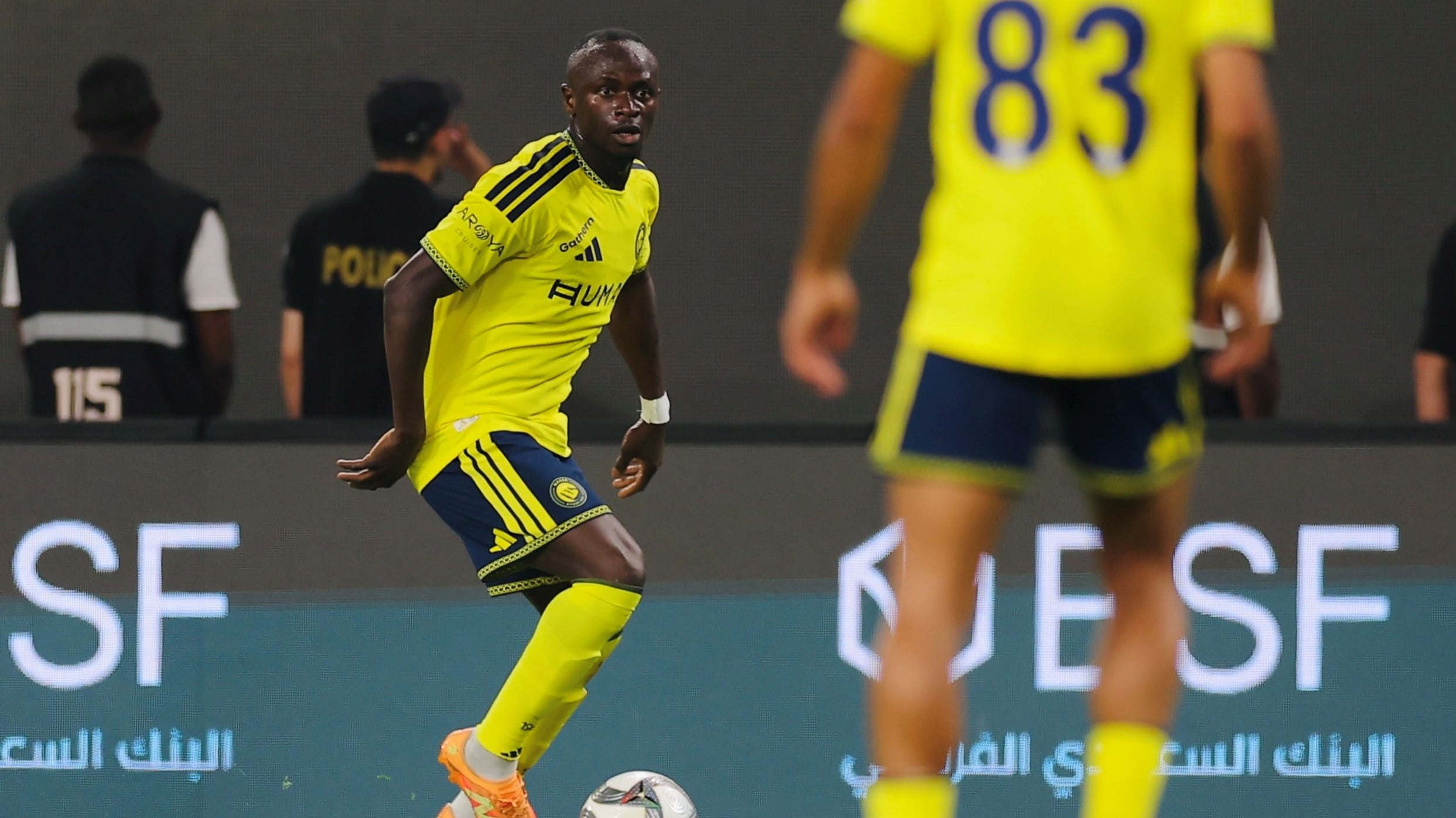 Sadio Mane dalam laga Al Nassr vs Al Taawon di Liga Pro Saudi 2026/2027, Sabtu (29/8/2026).