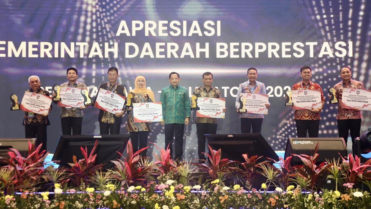 Apresiasi Pemerintah Daerah Berprestasi 2026 Batch II Regional Jawa-Bali di Bali Nusa Dua Convention Center, Kabupaten Badung, Bali, Jumat (28/8/2026).