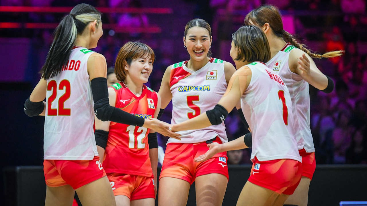 Timnas Voli Putri Jepang di AVC Women s Continental 2026