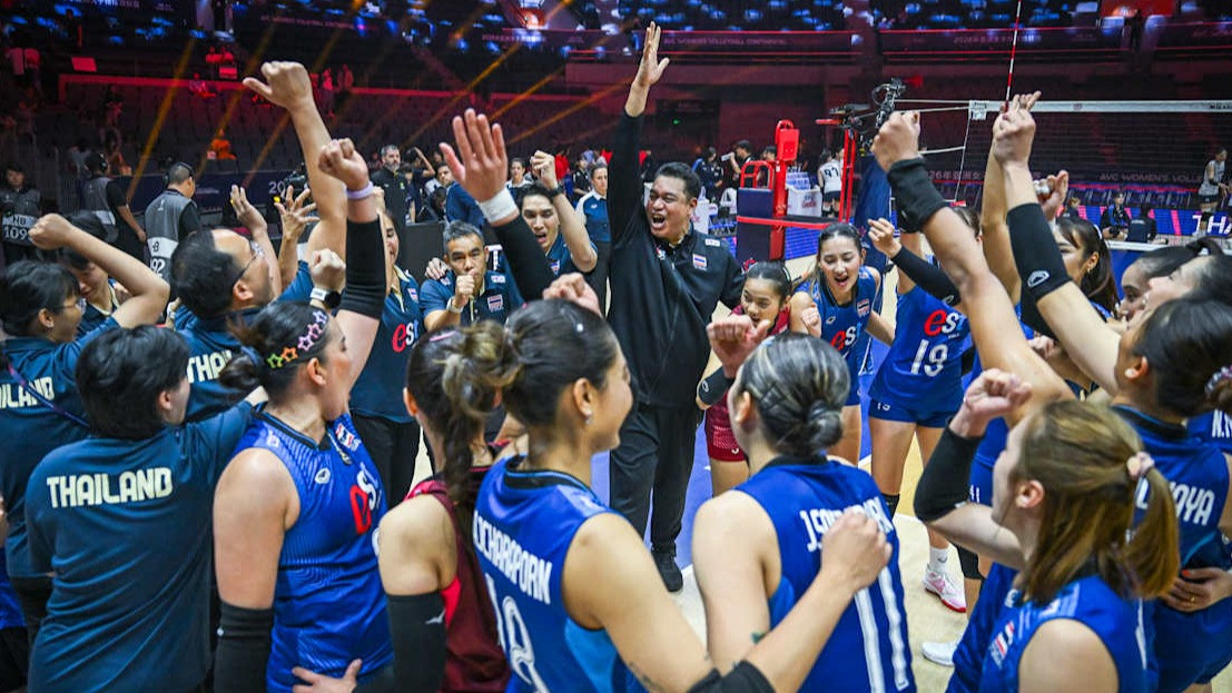 Timnas Voli Putri Thailand di AVC Women s Continental 2026