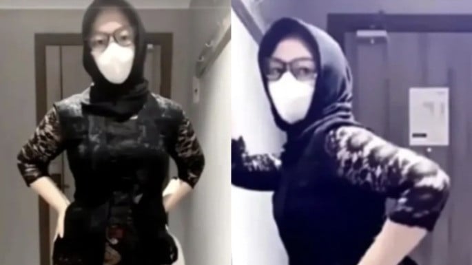 Potongan video viral Kebaya Hitam 22 Menit ternyata cuma edit looping