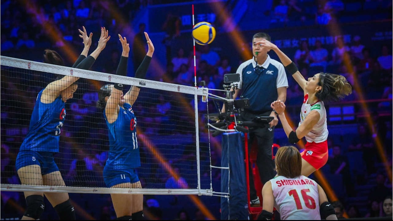 Thailnad vs Jepang di AVC Women s Continental 2026