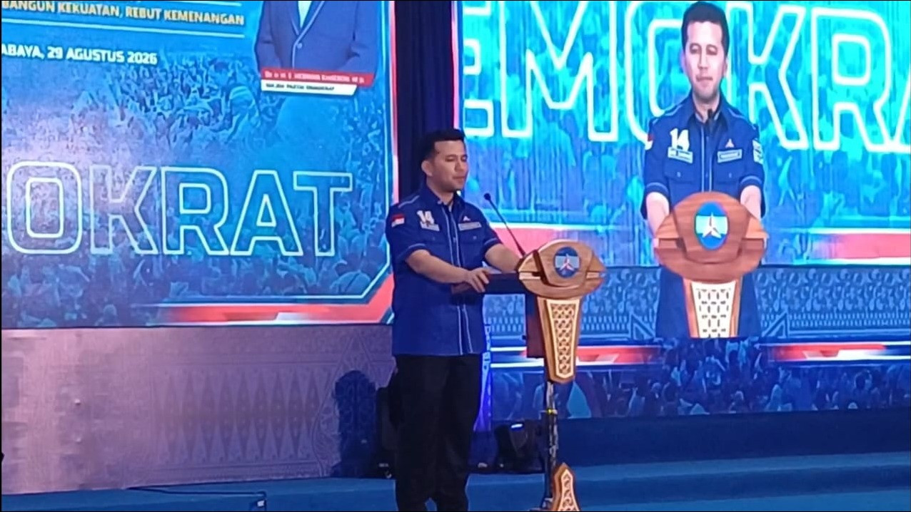 Emil Elistianto Dardak kembali terpilih secara aklamasi sebagai Ketua Demokrat Jawa Timur dalam Musyawarah Daerah (Musda) VII