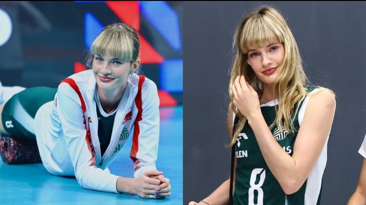 Atlet voli cantik Polandia, Julita Piasecka.