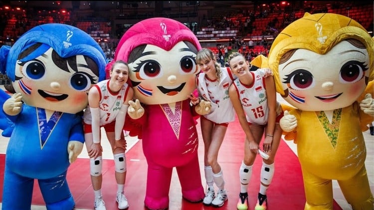 Atlet voli cantik Polandia, Julita Piasecka.