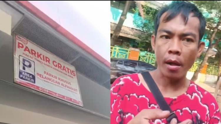 Jukir tagih bayaran meski ada tulisan parkir gratis di Benhil, Jakarta Pusat
