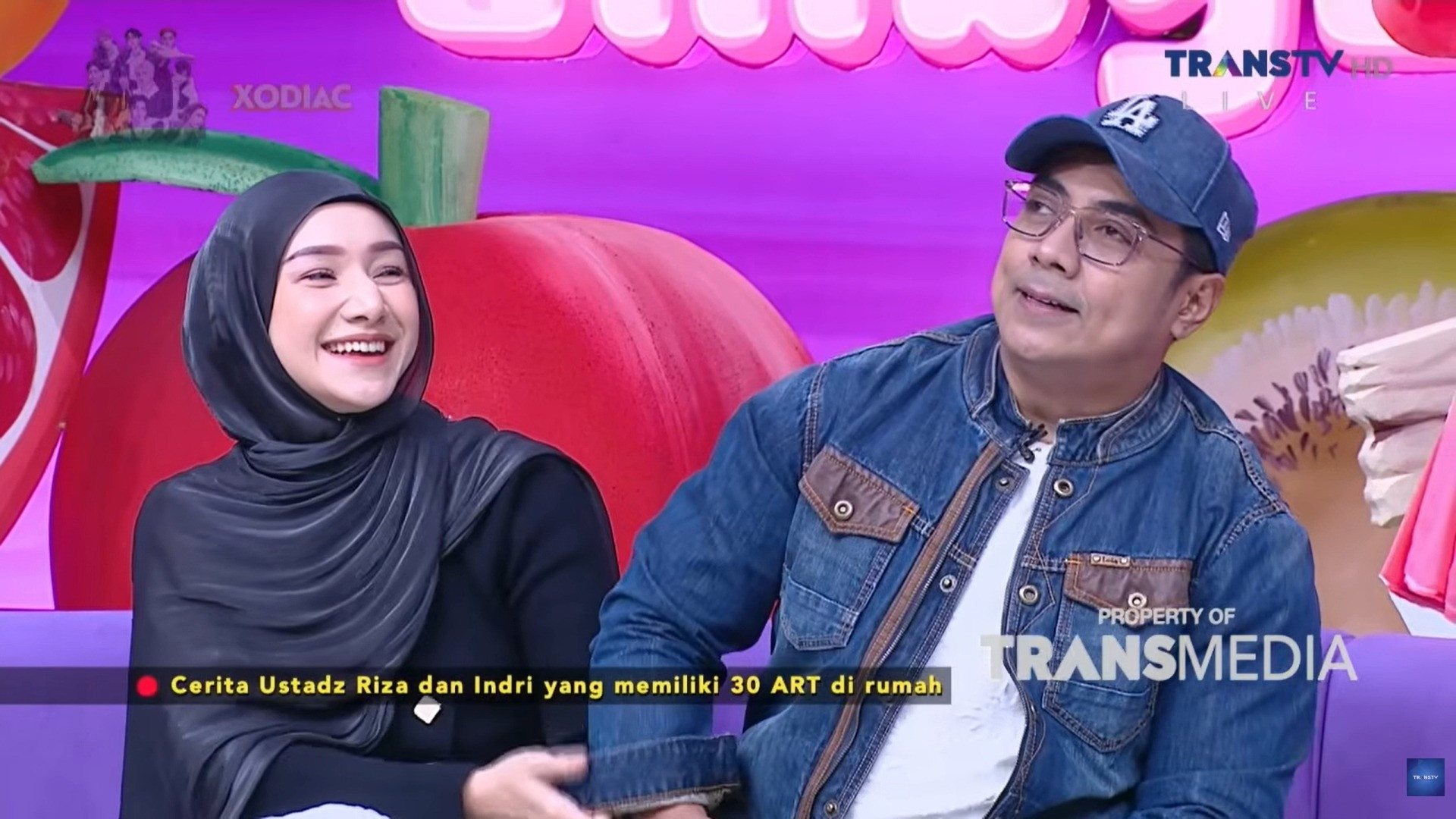 Indri Giana Kurnia dan Ustaz Riza Muhammad