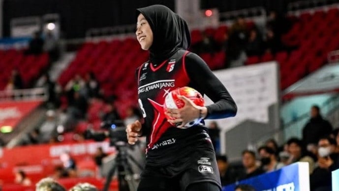 Megawati Hangestri saat di Red Sparks