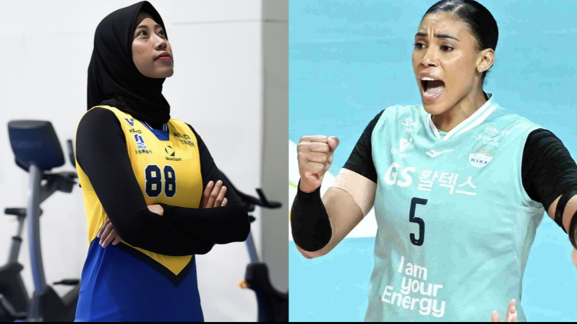 Megawati Hangestri dan Gyselle Silva