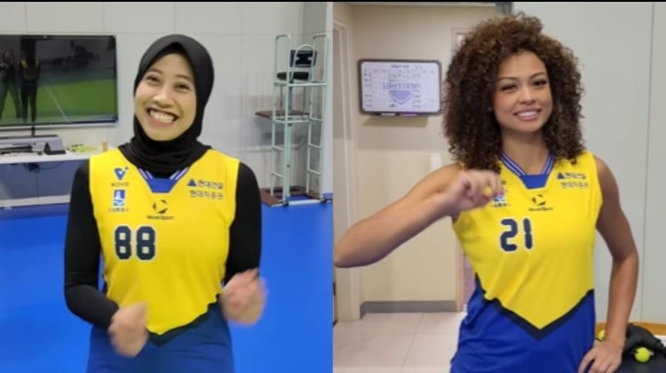 Megawati Hangestri dan Jordan Wilson pakai nomor punggung baru di Hillstate