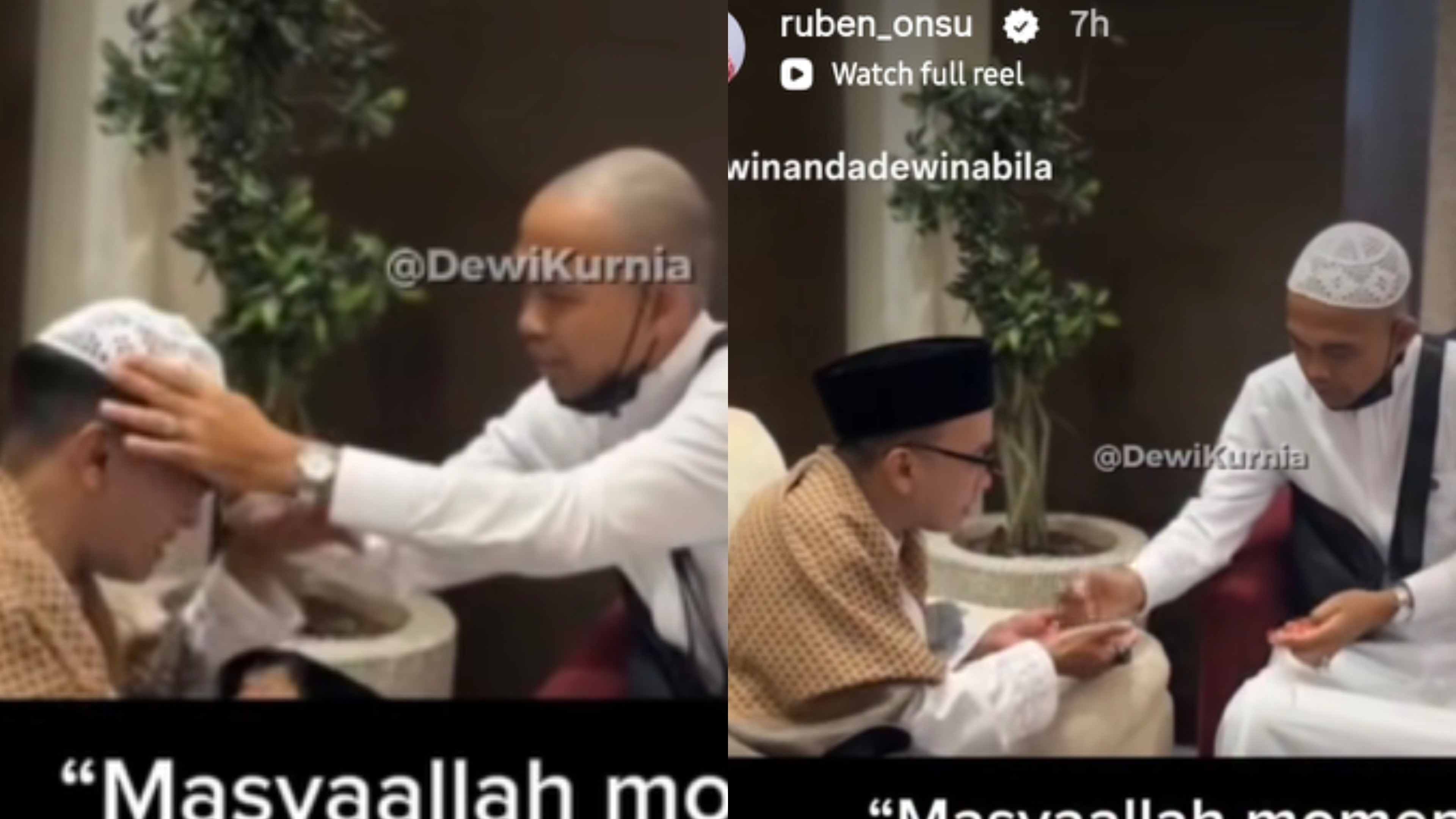 Viral Video Ruben Onsu Jumpa Ustaz Abdul Somad
