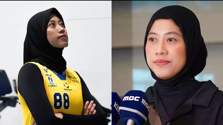 Megawati Hangestri berseragam Hyundai Hillstate di V-League 2026/2027.