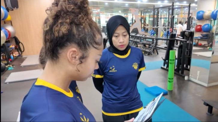 Megawati Hangestri dan Jordan Wilson di Hillstate