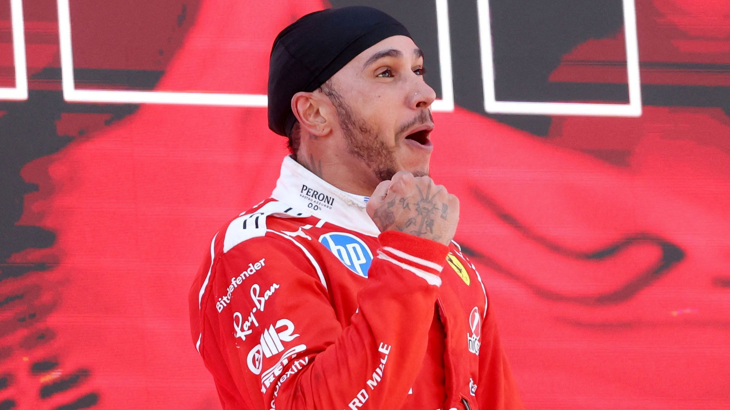 Pembalap Ferrari, Lewis Hamilton