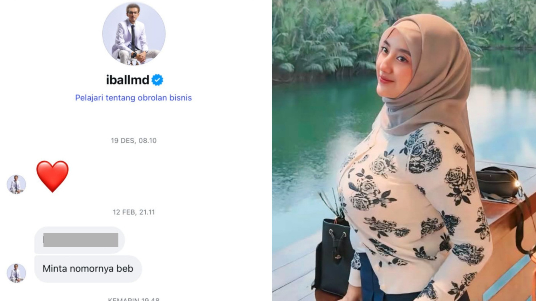 Viral dokter obgyn diduga lecehkan selebgram Leona Kanza lewat DM