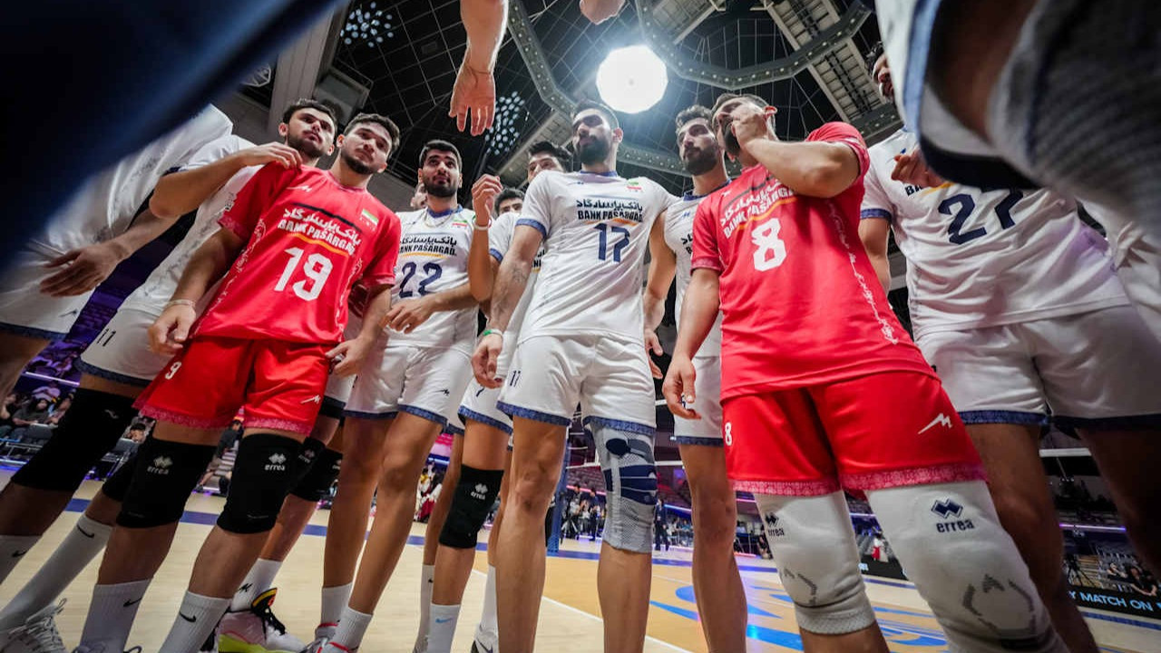 Timnas Voli Iran di AVC Men s Continental 2026