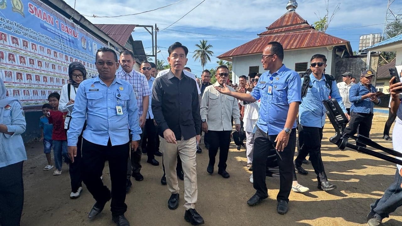 Wakil Presiden RI, Gibran Rakabuming Raka mengunjungi Sumatera Utara (Sumut) pada hari ini, Jumat (4/9).