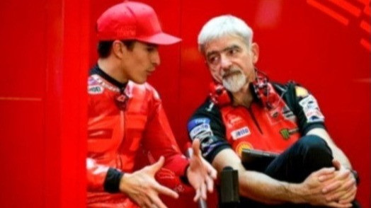 Marc Marquez dan Gigi Dall Igna