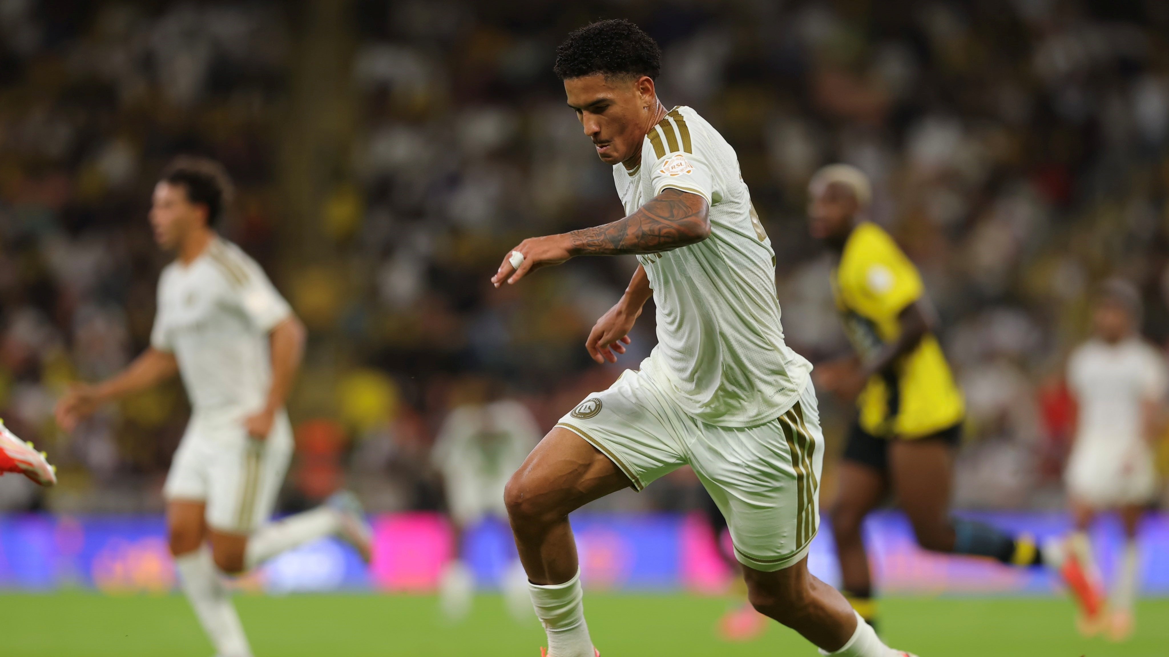 Angelo Gabriel dalam laga Al Ittihad vs Al Nassr di Liga Pro Saudi 2026/2027, Minggu (6/9/2026).