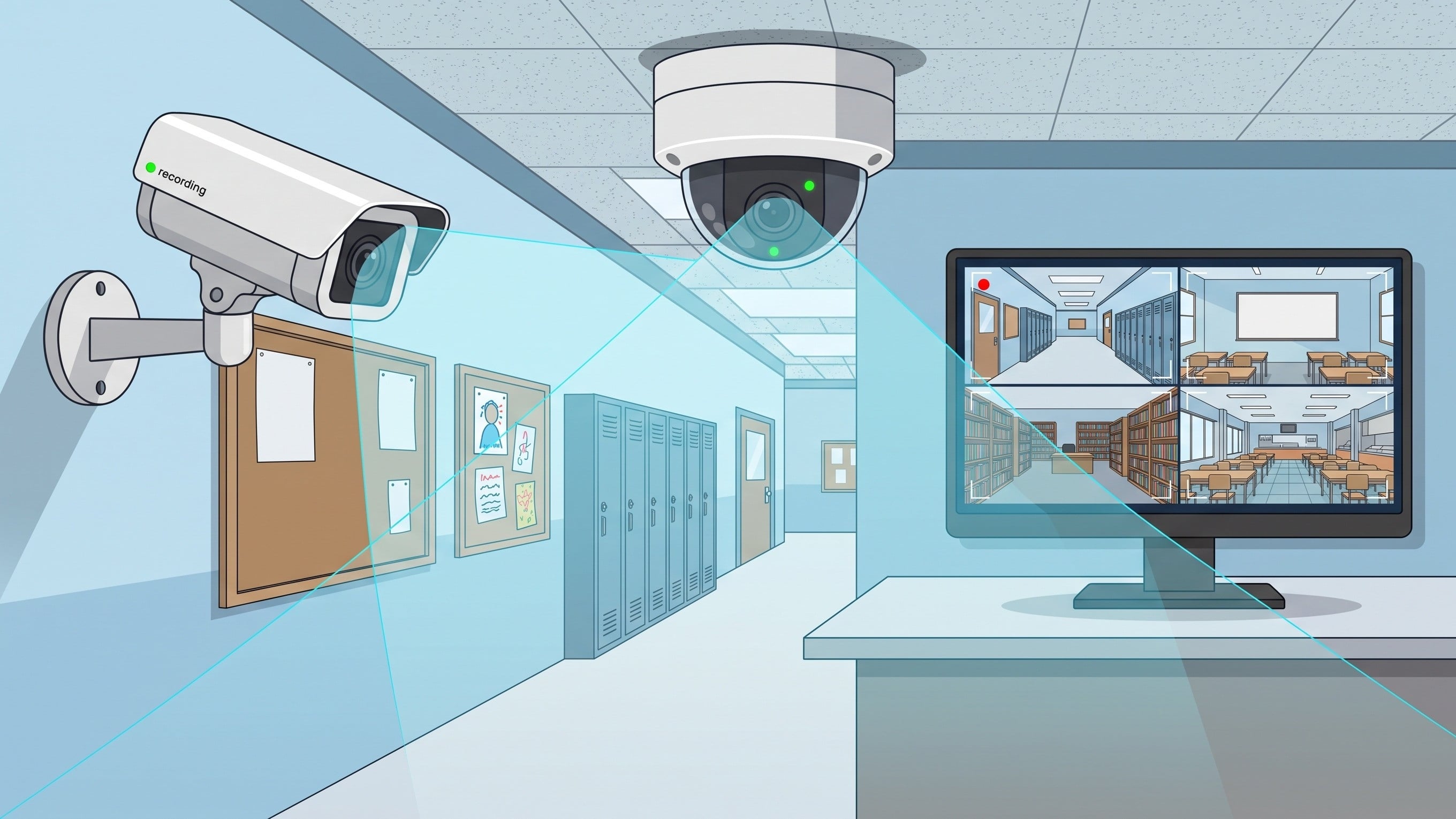 Ilustrasi kamera CCTV