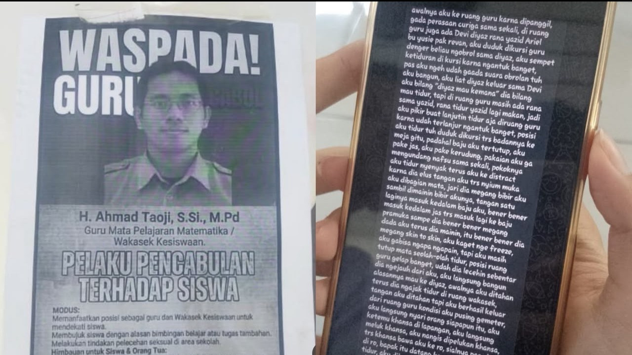 Viral! Guru SMAN 1 Pamanukan Diduga Lecehkan Siswa, Modus Beri Bimbel