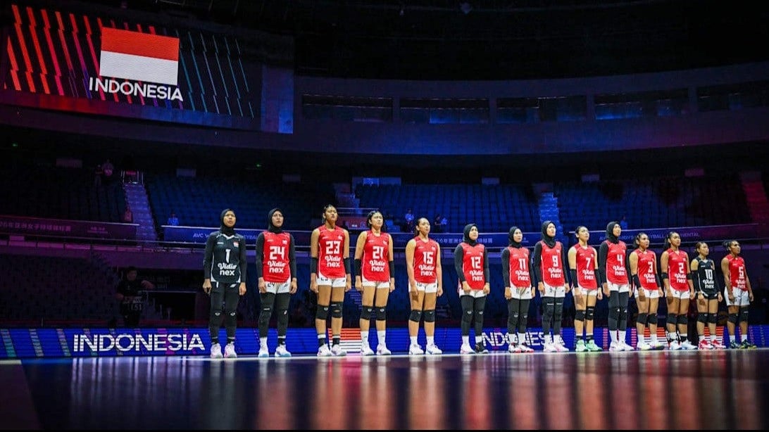 Timnas Voli Putri Indonesia di AVC Women s Continental 2026