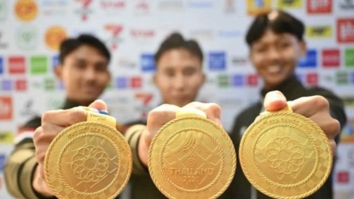 Ilustrasi medali emas SEA Games 2025