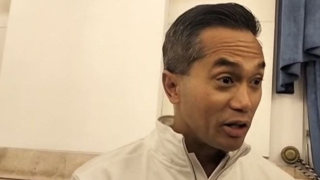 Ketua Umum PB Akuatik Indonesia Anindya Novyan Bakrie di Istana Kepresidenan, Jakarta, Rabu (9/9/2026)