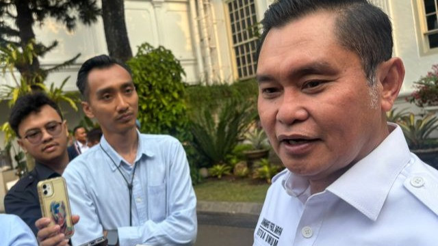 Ketua Umum PP PBSI Muhammad Fadil Imran di Kompleks Istana Kepresidenan, Jakarta, Rabu (9/9/2026)