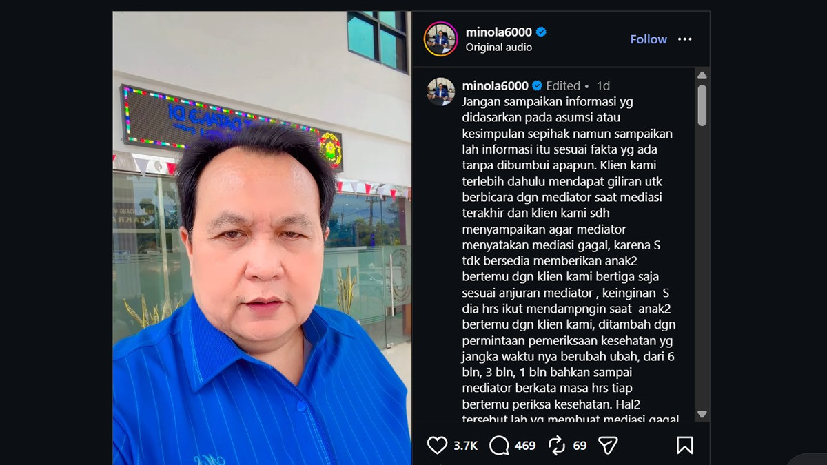 Tak Mau Diam Lagi, Kuasa Hukum Sarwendah Bantah Pernyataan Pihak Ruben Onsu dan Ungkap Bukti Chat
            - galeri foto