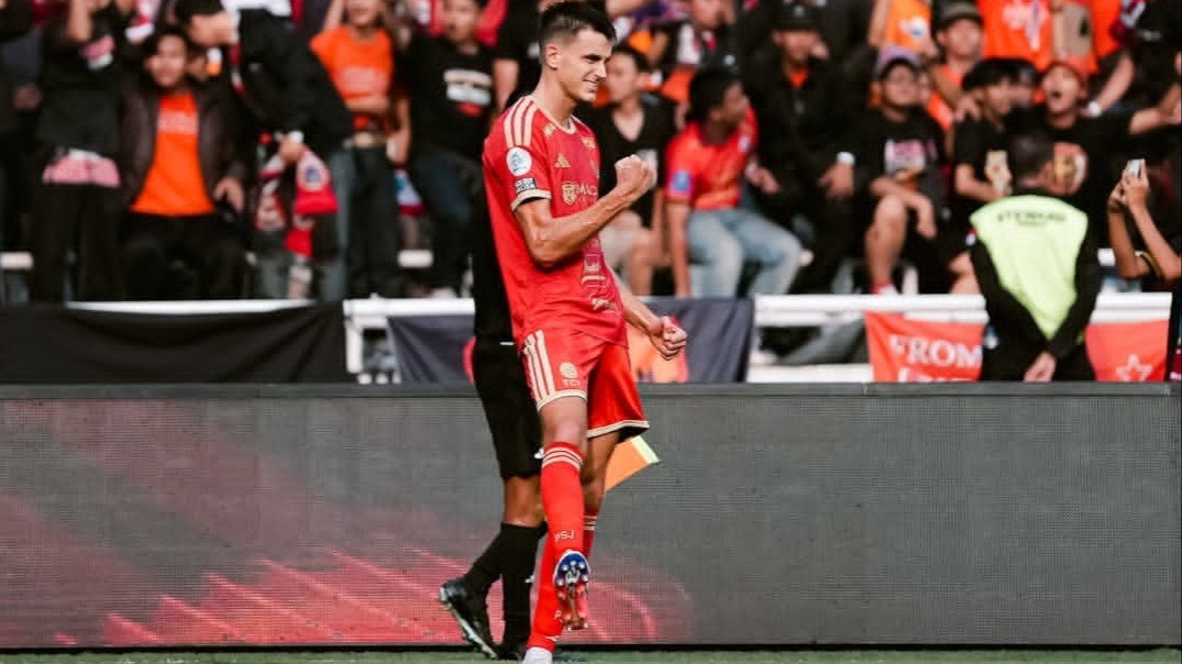 Alexander Jeremejeff bawa keunggulan bagi Persija