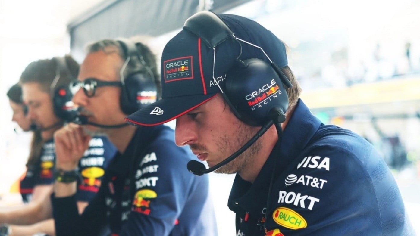 Pembalap tim Red Bull, Max Verstappen Oracle