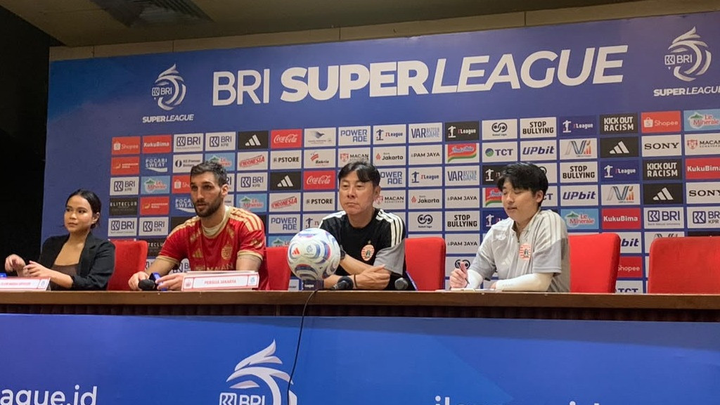 Pelatih Persija Jakarta, Shin Tae-yong usai Laga Menghadapi Persib Bandung