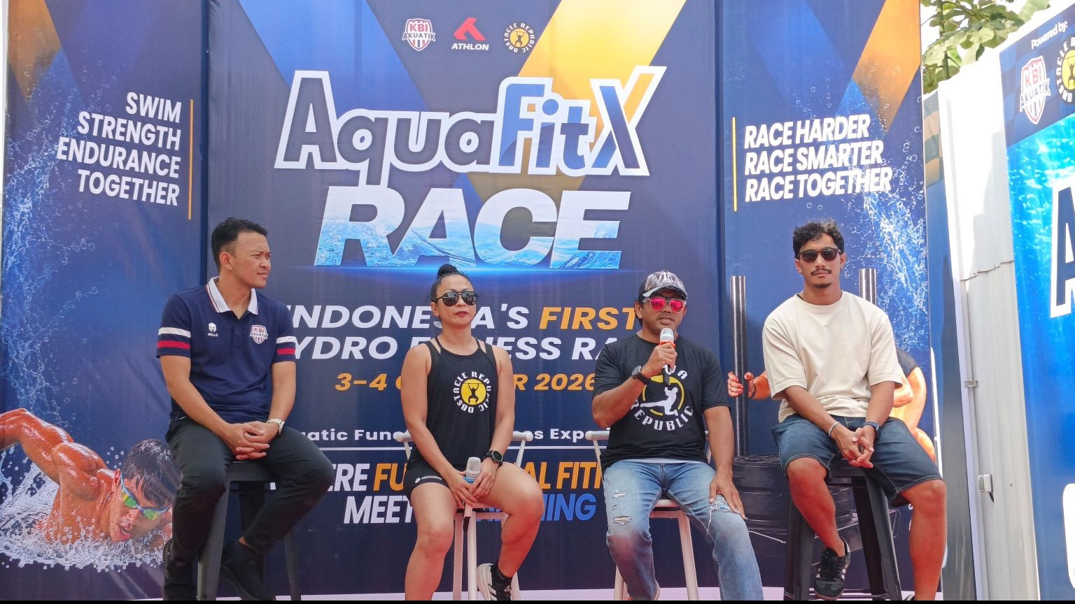 AquaFitX Race digelar perdana di Indonesia