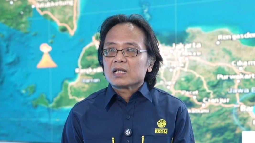 Surveyor Pemetaan Ahli Madya Badan Geologi Kementerian ESDM, Athanasius Cipta