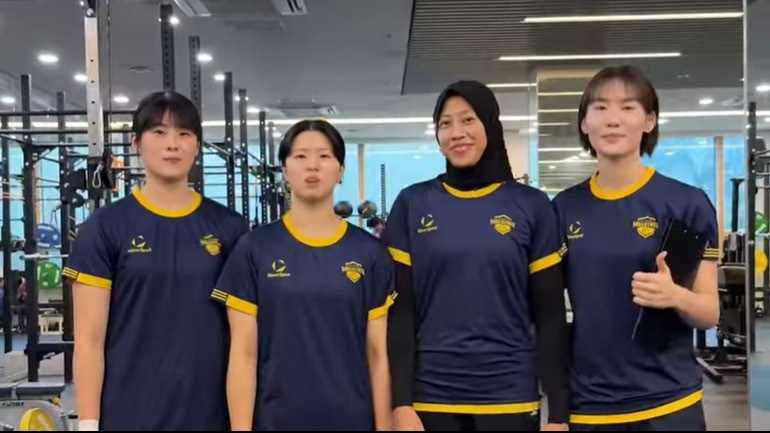 Megawati Hangestri dan tim Hyundai Hillstate