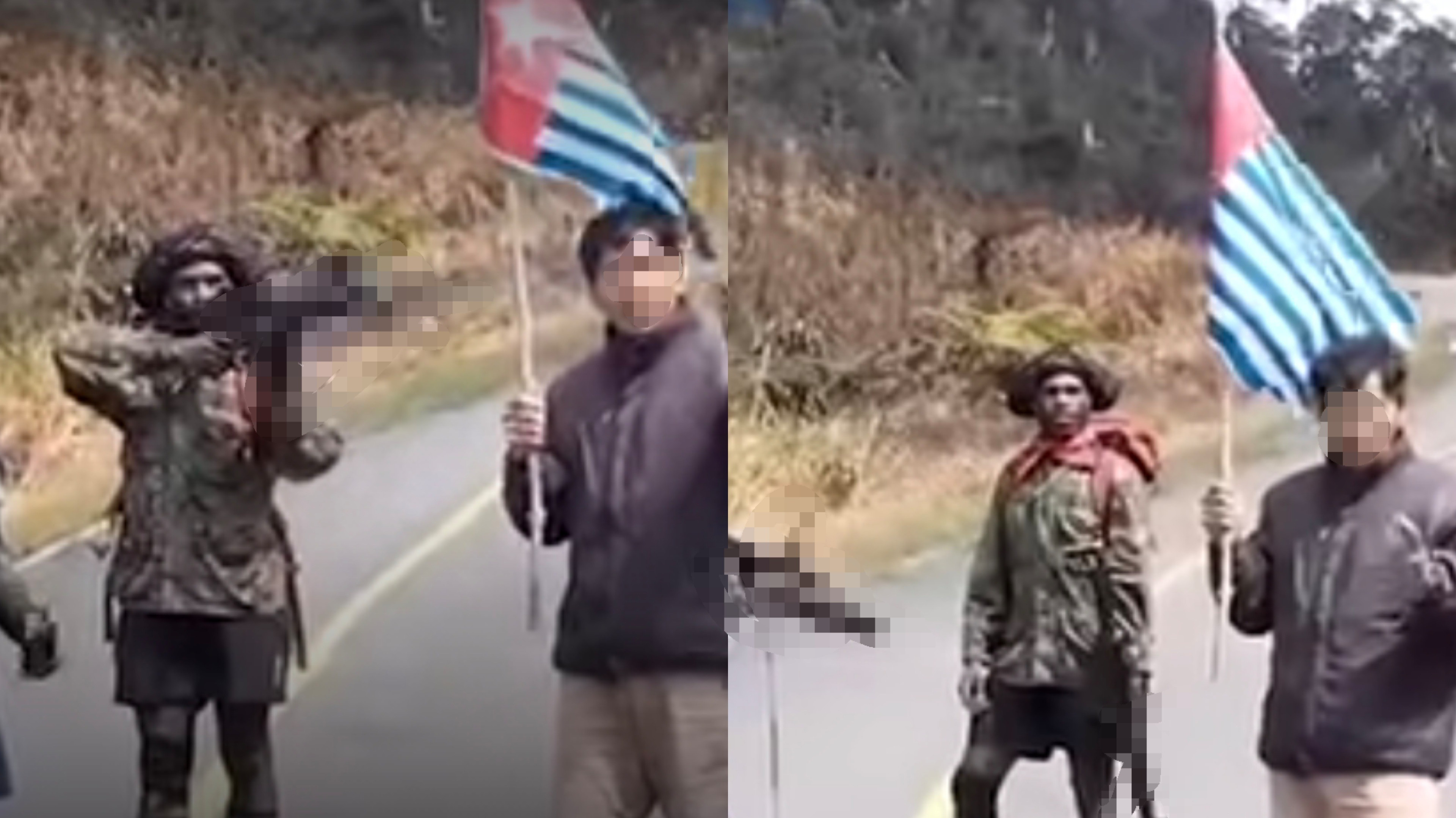 Viral KKB Ancam pakai Senjata Sopir Travel