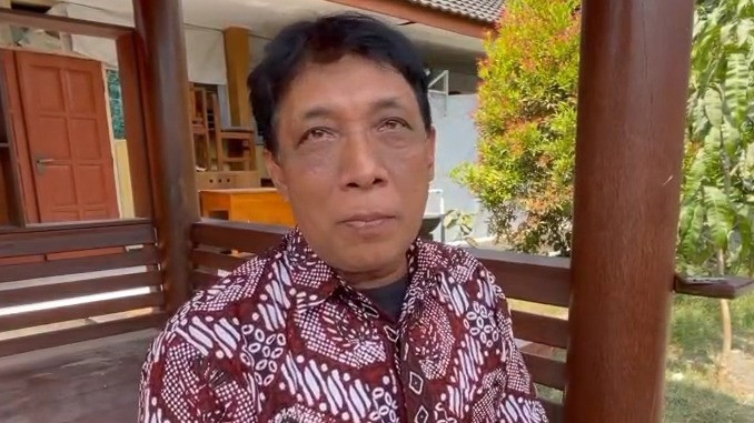 Wakil Kepala Sekolah Bidang Kesiswaan SMAN 1 Sentolo, Johan Wahyudi.