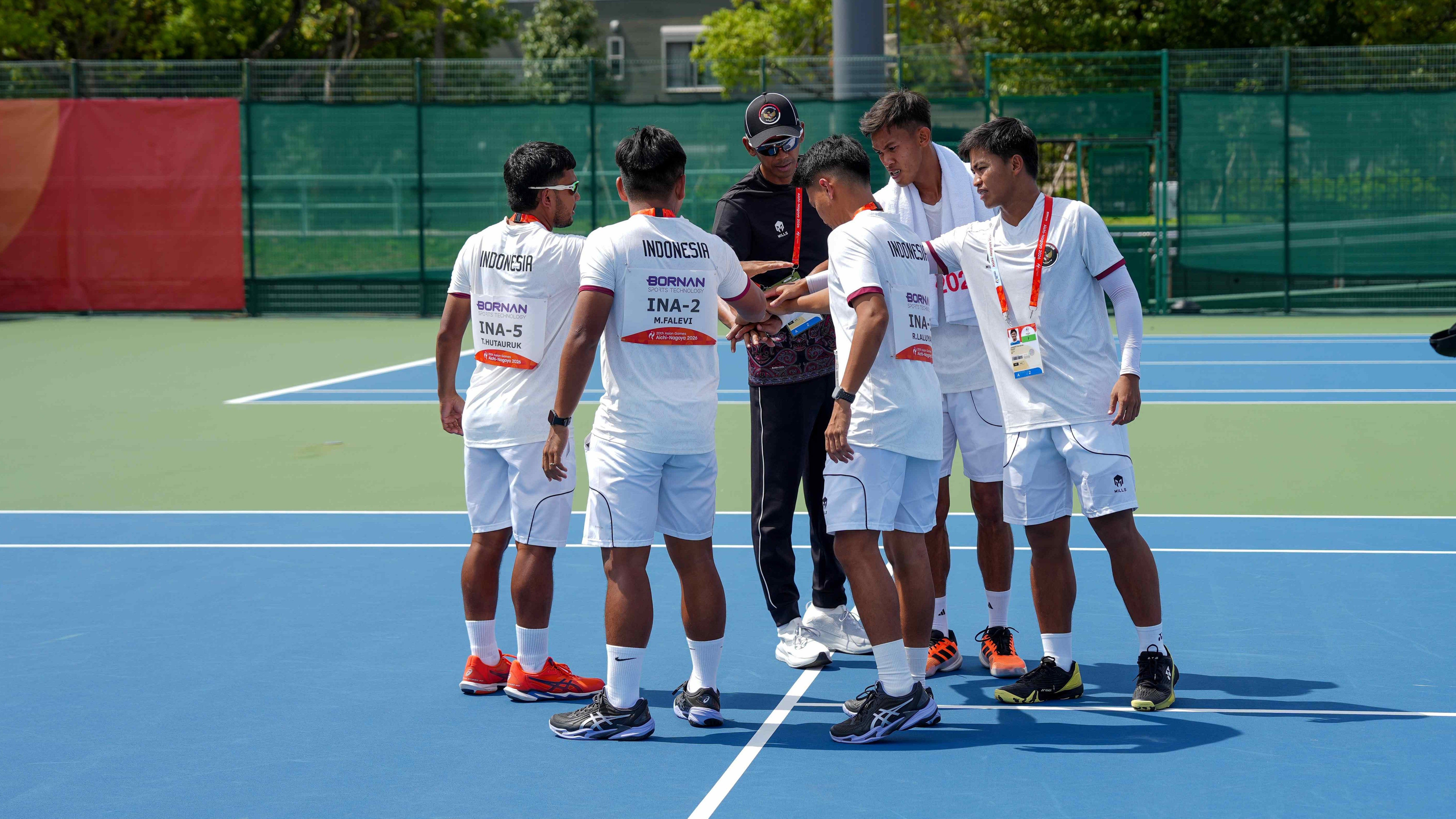Tim Soft Tennis Putra Indonesia di Asian Games 2026