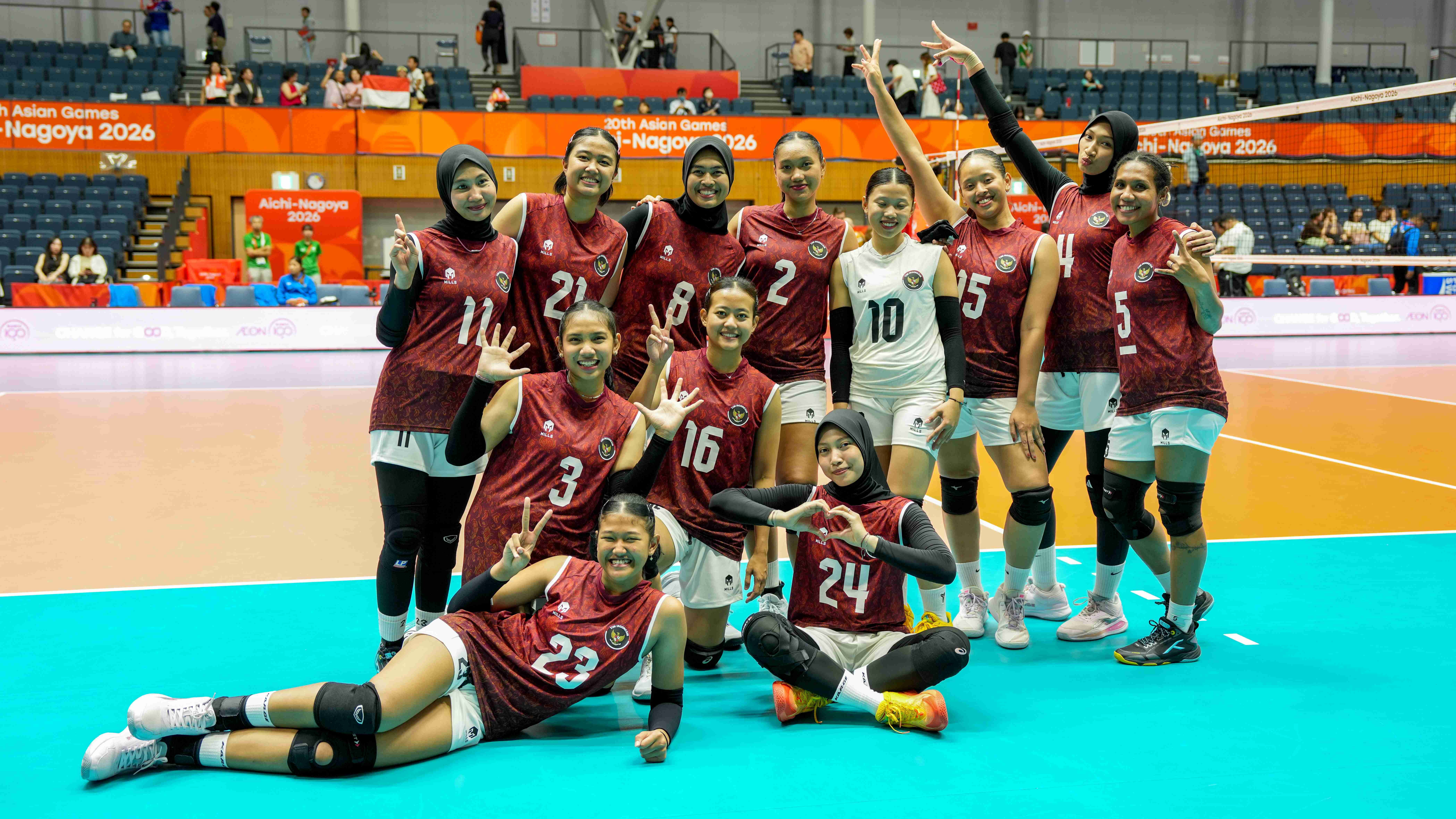 Timnas Voli Putri Indonesia di Asian Games 2026