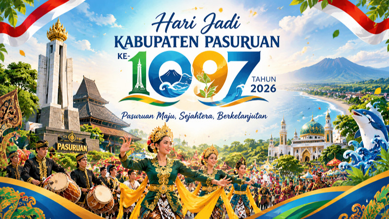 Ilustrasi Hari Jadi Kabupaten Pasuruan 2026