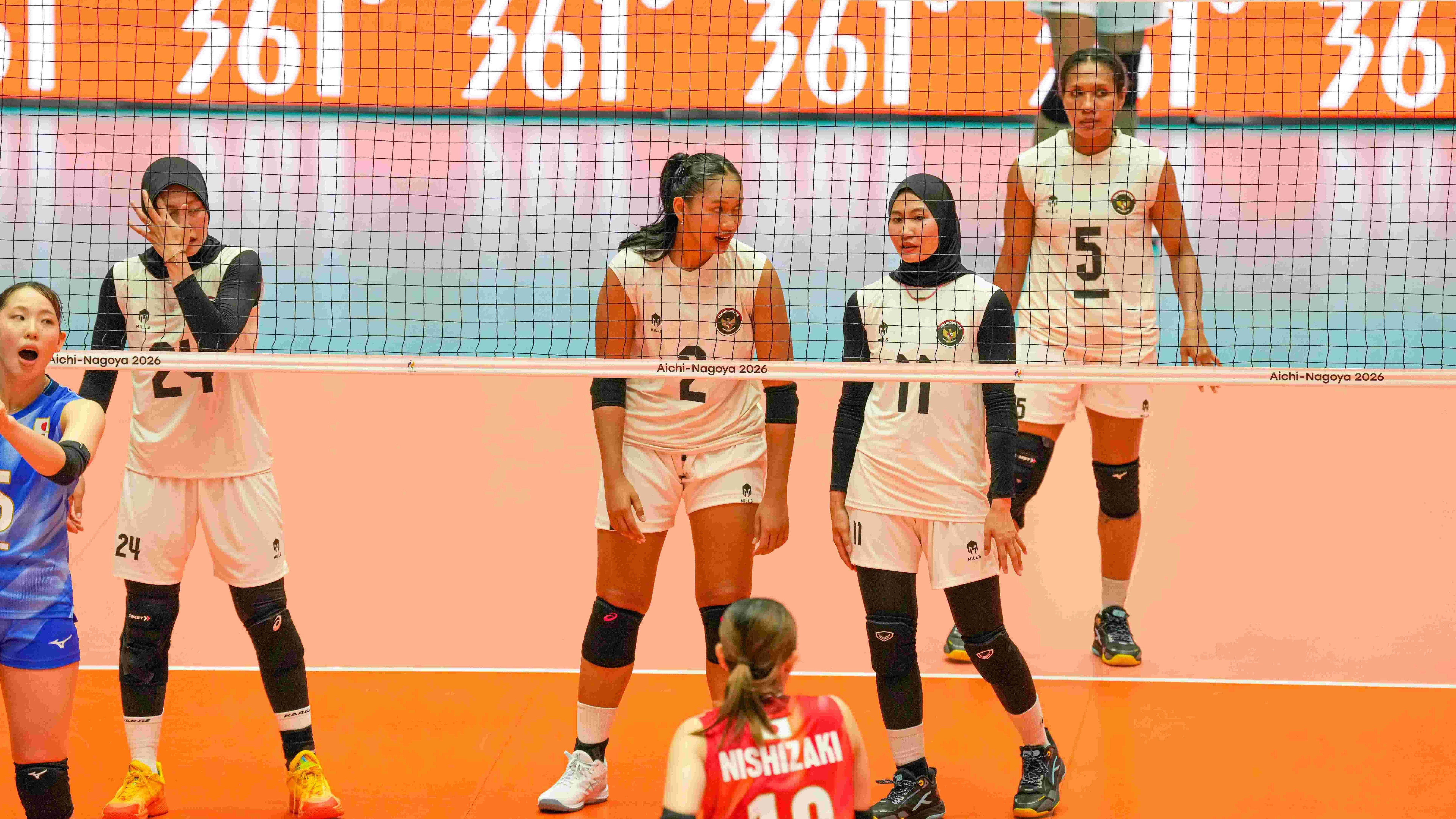 Timnas Voli Putri Indonesia vs Jepang di Asian Games 2026