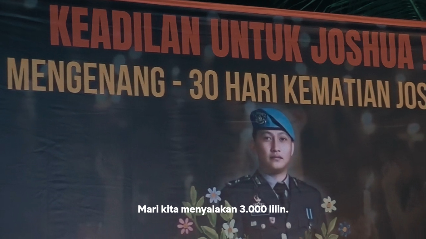 Cuplikan film dokumenter Skenario Sang Jenderal atau General Mayhem: The Killing of Brigadier J