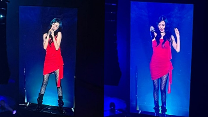 Tiffany Young di konser Edge of Calm Tour in Jakarta 2026